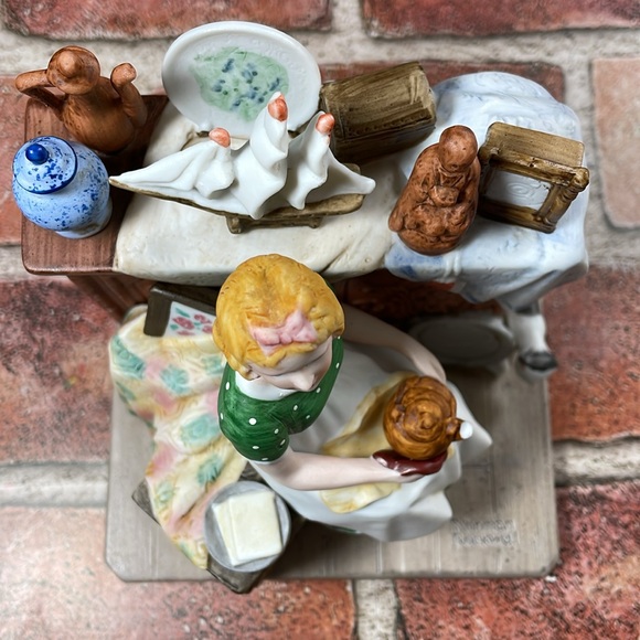 “Dreams In The Antique Shop” by Norman Rockwell - Picture 6 of 8